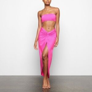 Pink Neon Skims Bandeau Top